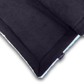 Black Corduroy Luxury Dog Blanket